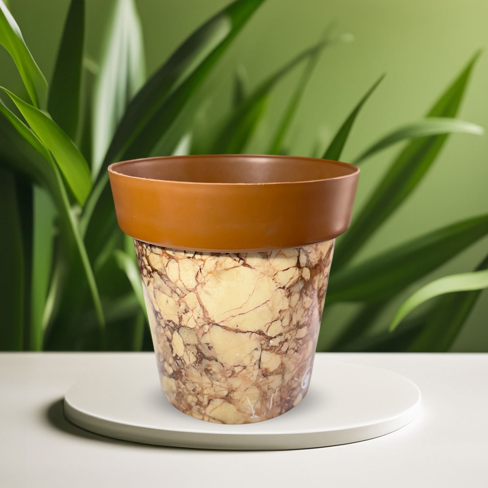 Printed Pot 10 Inch
